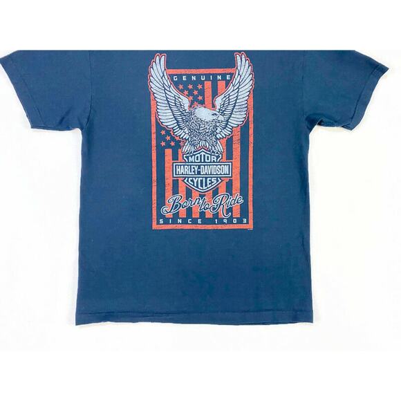 Harley Davidson Zips 45th Parallel Mackinac Island T-Shirt Men's Size Large - Picture 8 of 9